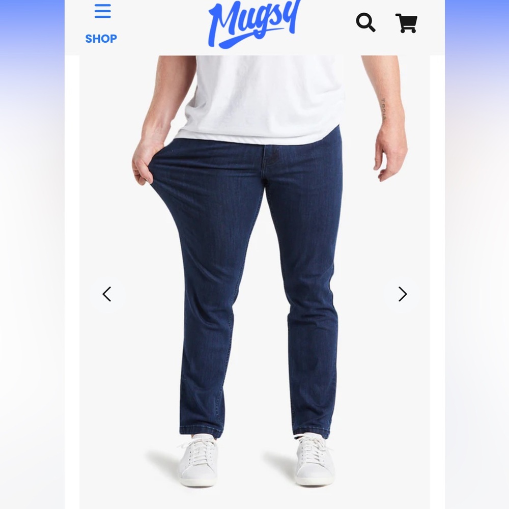 Mugsy men’s jeans - Studio Blue - 33x34